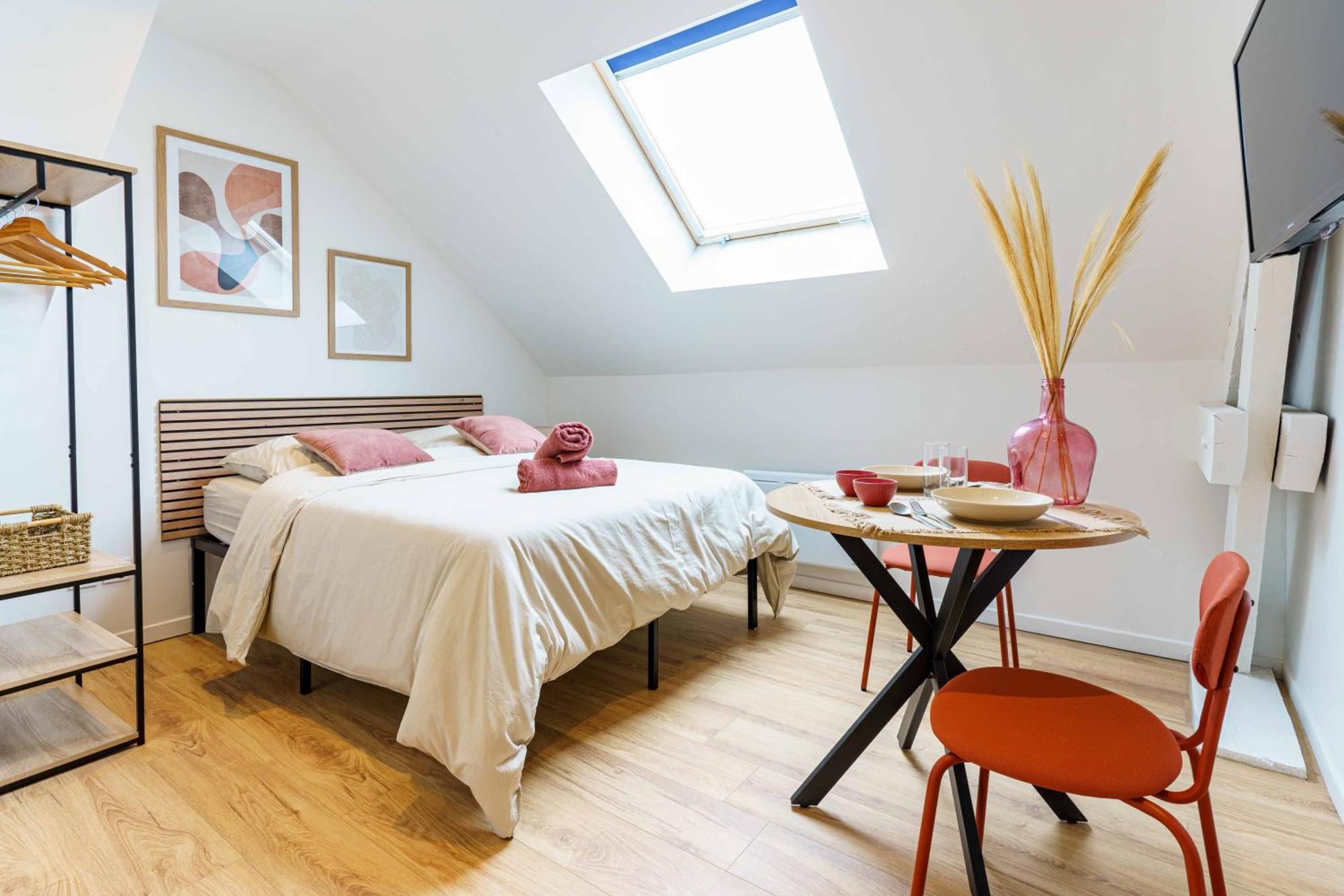 Studio Seduisant 2Pers Wifi Gare Saint-Quentin  Exterior foto